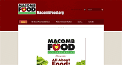Desktop Screenshot of macombfood.org